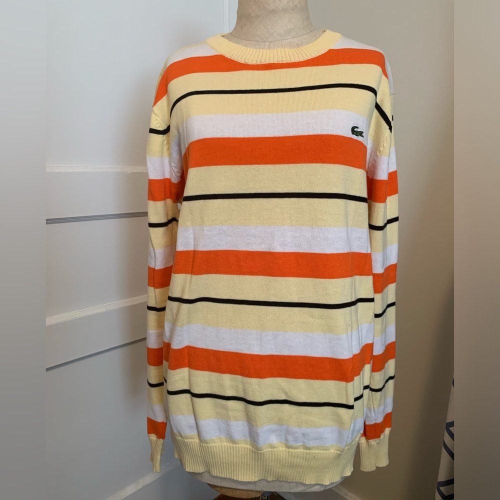 Lacoste Sweater Women’s size 6 small 100% Cotton